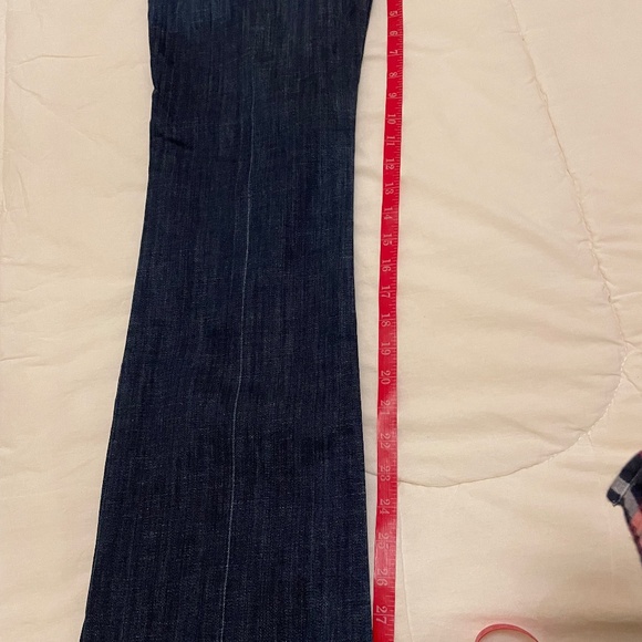 7 For All Mankind "High Waist Bootcut" (mid rise) Size 30 Great Condition! - Picture 7 of 13